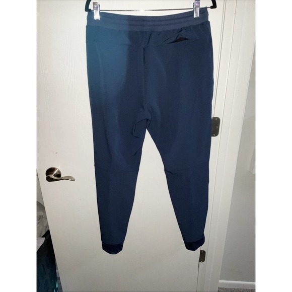 Men's UNRL Everyday Performance Atheltic Jogger Pants Blue Medium Drawstring - Picture 9 of 11